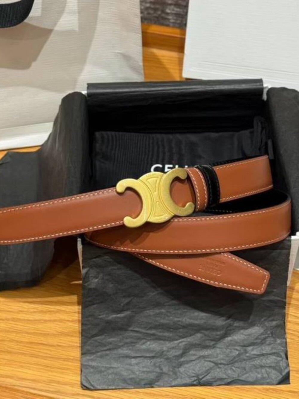 CELINE Double-sided belt